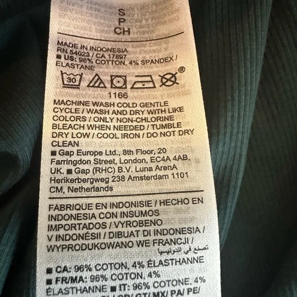 Old Navy Forest Green Long Sleeve V-neck Henley Midi Dress - Picture 8 of 8